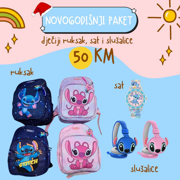 🎁Stitch set za djecu 🎁